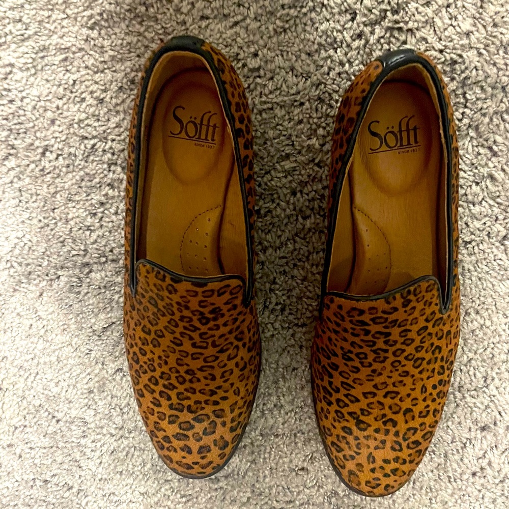 Sofft Leopard Print Flats